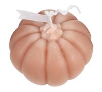 VILLCASE Vela Aromática Forma de Calabaza Naranja para Yoga y Cumpleaños, Hecha de Parafina, Aroma Relajante y Propiedades Aromáticas para Aliviar el Estrés