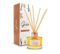 Ville de Grasse SENSAODOR, Ambientador, Mikado 100ml, Empresas, Hogar, Ambientación y Decoración (Azahar y Mandarina, Individual (100ml))