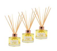 Ville de Grasse SENSAODOR, Ambientador, Mikado 100ml, Empresas, Hogar, Ambientación y Decoración (Vainilla, Pack 3 (300ml))