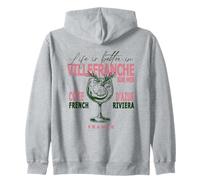 Villefranche-sur-Mer La vida es mejor en la Riviera Francesa Francia Sudadera con Capucha