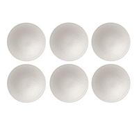 Villeroy & Boch 10-4240-2701-6 Manufacture Rock - Juego de 6 cuencos (28,7 cm, porcelana), color blanco