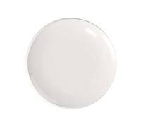 Villeroy & Boch 10-4264-2680 NewMoon Plato Gourmet (Porcelana, Apto para lavavajillas, 32 cm), Color Blanco, Porcelain Premium,Plato gourmet (32 cm)
