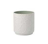 Villeroy & Boch 10-4275-4206 It’S My Home Socculente Elegante Maceta De Porcelana Premium Para Su Espacio, Puede Lavarse A Mano, Verde/Blanco (Mineral)