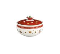Villeroy & Boch 14-8585-0960 Azucarero Toy's Delight, para Navidad, 10 x 13 cm en Festivo Embalaje de Regalo, Porcelana, Multicolor