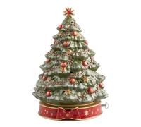 Villeroy & Boch 14-8585-6885 Árbol de Navidad con Caja de música Toy's Delight, 33 cm, en Festivo Embalaje de Regalo, Porcelana, Multicolor, 27.5x29.0x37.0 cm