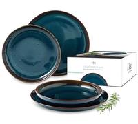 Villeroy & Boch 1951688547 Crafted Denim - Vajilla (4 piezas), color azul