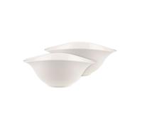Villeroy & Boch 2 Ensaladeras Vapiano blanco