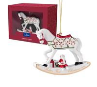 Villeroy & Boch Adorno clásico de Navidad: caballo balancín