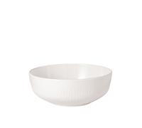 Villeroy & Boch - Ensaladera Afina de porcelana premium, bol pequeño para servir, fabricado en Alemania, apto para lavavajillas y microondas, apilable, blanco