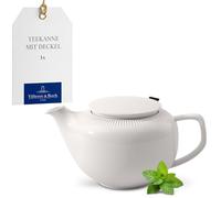 VILLEROY & BOCH Tetera con tapa y filtro AFINA 0,44 l blanco