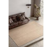 Villeroy & Boch Alfombra de Yute Mirabelle - Alfombra de salón Natural, 100% Yute, diseño de Espiga, Tejida a Mano y Natural, Fibra Natural para salón, Dormitorio, Comedor, Marfil Natural, 160 x 230