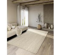 Villeroy & Boch Alfombra de Yute Rosalie - Tejida a Mano y Natural - Alfombra Boho para Salón, Dormitorio, Comedor - 100% Yute - Respetuosa con el Medio Ambiente