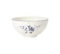 Villeroy & Boch Vieux Luxembourg Cuenco, 11 cm, Porcelana Premium, Blanco/Azul