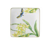 Villeroy & Boch Amazonia 1035142640 Plato de Desayuno, Porcelana, Verde, 22.1x22.1x6.8000000000000007 cm