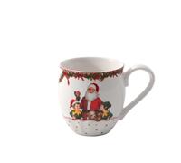 Villeroy & Boch - Annual Christmas Edition 2026, taza anual, 14,5cm, multicolor, pieza de coleccionista edición limitada, detalles en oro, taza de Navidad, Premium Porcelain