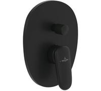Villeroy & Boch Antao grifo de bañera y ducha empotrado negro TVT111001000K5