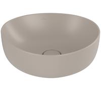 Villeroy & Boch Antao lavabo 40x39.5 cm sobre encimera marrón/beige 4A7240AM