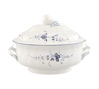 Villeroy & Boch Vieux Luxembourg Sopera, 2700 ml, Porcelana Premium, Blanco/Azul