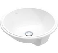 Villeroy & Boch Architectura lavabo 40x40 cm circular bajo encimera blanco 5A754501