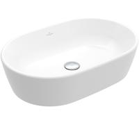 Villeroy & Boch Architectura lavabo 60x40 cm oval sobre encimera blanco 5A266001