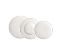 Villeroy & Boch Artesano, Set De Platos, 6 Piezas, Vajilla Para 2 Personas, Porcelana Premium, Blanco