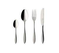 Villeroy & Boch Arthur Cubertería de 24 Piezas, Acero Inoxidable, Gris, 30x35x35 cm