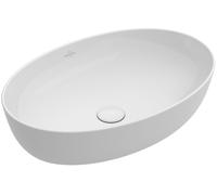 Villeroy & Boch Artis lavabo 61x41 cm oval sobre encimera blanco brillante 419861R1