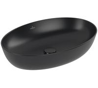 Villeroy & Boch Artis lavabo 61x41 cm oval sobre encimera negro 419861R7