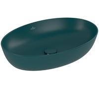 Villeroy & Boch Artis lavabo 61x41 cm oval sobre encimera verde 419861TE