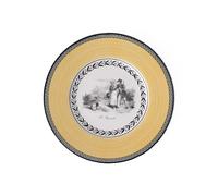 Villeroy & Boch Audun Chasse 1010702660 Plato para Pan de 16 cm, Porcelana, Amarillo