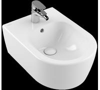 Villeroy & Boch Avento Bidet 01, 370x530mm, 1 orificio de grifo, con rebosade...