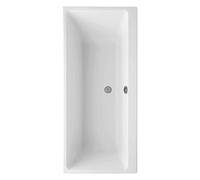 Villeroy & Boch bañeras rectangulares acrílicas Subway Duo, 1600x700x445mm, blanco alpin, UBA167SUB2V-01