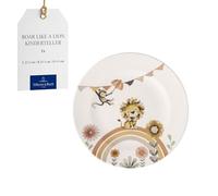 Villeroy & Boch Plato infantil Ruge like a Lion Ø21.5 cm Multi