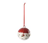 Villeroy & Boch Bola de navidad Toy's Delight Decoration Ø6 cm blanco-rojo