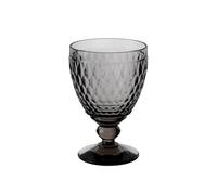 Villeroy & Boch Boston Coloured Vaso de Agua, 400 mililitros, Cristal, Gris, 144 mm, 1.0 Pieza