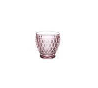 Villeroy & Boch Boston Coloured Vaso de chupito, 80 mililitros, Cristal, Rosa, 6 x 6 x 6.3 Cm, 1.0 Pieza