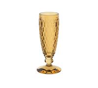 Villeroy & Boch - Boston Safron copa para cava, 120 ml, copa de cristal para Champagne y vino espumoso, apta para lavavajillas, amarillo