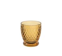Villeroy & Boch - Boston Safron vaso, 200 ml, vaso de cristal para bebidas calientes y frías, apto para lavavajillas, amarillo