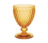 Villeroy & Boch - Boston Safron vaso, 250 ml, vaso de cristal para refrescos, apto para lavavajillas, amarillo