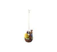 Villeroy & Boch Bunny Tales Adorno con Forma de Cesta MAX, Porcelana, Multicolor