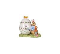 Villeroy & Boch Bunny Tales MAX-Caja Decorativa para Huevos de Pascua (Porcelana Dura, 11 x 6,5 x 9,5 cm), carbón, 11x6,5x9,5