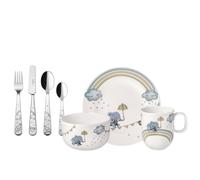 Villeroy & Boch Vajilla y cubiertos infantil Walk like an Elephant 7 piezas