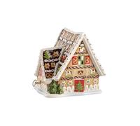Villeroy & Boch Casita de jengibre con caja de música Christmas Toys Beige