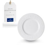 Villeroy & Boch Cellini Plato de desayuno, 22 cm, Porcelana Premium, Blanco