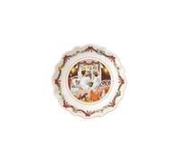 Villeroy & Boch - Centro pequeño Annual Christmas Edition 2022 16x16cm, porcelana Premium, pieza de coleccionista