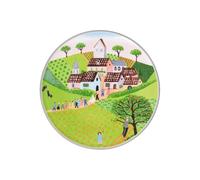 Villeroy & Boch Charm & Breakfast Design Naif Fuente para pasteles, 30 cm, Porcelana Premium, Blanco/Colorido