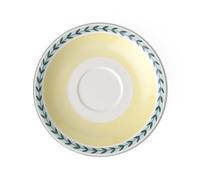 Villeroy & Boch Charm & Breakfast French Garden Plato para taza, 20 cm, Porcelana Premium, Blanco/Colorido