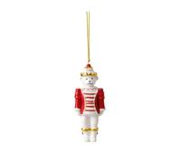 Villeroy & Boch - Christmas Classics Ornament Teddy Cascanueces Oro 2026 Limitado, Decoración de Navidad, Pintado a mano, Oro real, Coleccionable, Decoración de Navidad, Decoración de Navidad