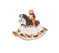 Villeroy & Boch - Christmas Toys Caballo balancín, portavelas de Porcelana