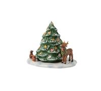 VILLEROY & BOCH Christmas Toys - Árbol de Navidad con animales del bosque 23x17cm multicolor